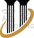模板,矢量,品牌名称,绘画插图,数字10,柱子,办公大楼,传媒,专业人员