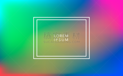 矢量,边框,多色的,式样,渐变背景,清新,技术,模板,现代,装饰物