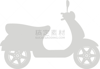 手推脚踏车,银色,分离着色,矢量,白色背景,迅速,图像,剪影,运输