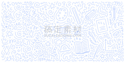 模板,乱画,概念,矢量,手,欢迎标志,重返校园,教育