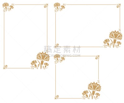 康乃馨,边框,华丽的,比例,化妆舞会服,设计,给予,重复
