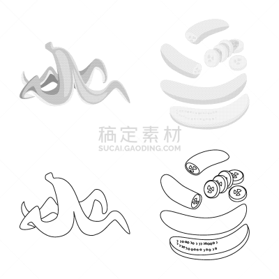 自然,素食,标志,清新,食品,维生素,熟的,垃圾,水果,设计