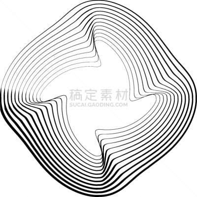 几何形状,圆形,抽象,单色调,几何学,螺线,压力,多样,错觉