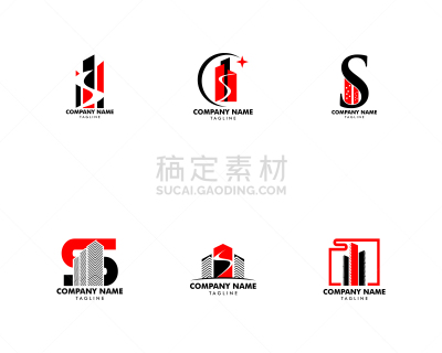 品牌名称,英文字母S,建筑外部,商务,字母,模板,现代,设计,布置