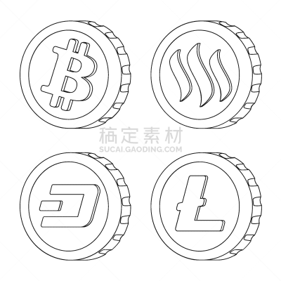 计算机图标,分离着色,银行业,轮廓,商务,波纹,设计,收集