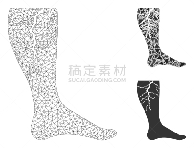 铁丝网,血栓症,模型,健康保健,三角形,几何形状,多样,直的,矢量,接线框