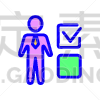 符号,男人,矢量,绘画插图,计算机图标,分离着色,医学检测,轮廓,有序,健康保健