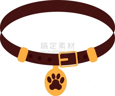 分离着色,图标,宠物项圈,宠物,金属,图像,狗,猎犬,服从