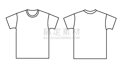 模板,背面视角,面无表情,正面视角,衣服,男孩,白色,外衣,人