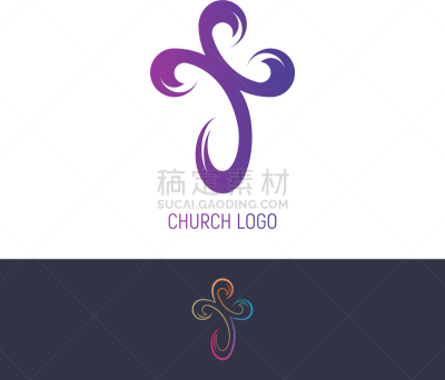 模板,品牌名称,抽象,十字形,复活节,传教士,爱