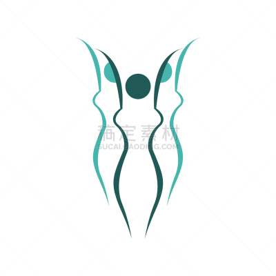 healthily women minimal logo