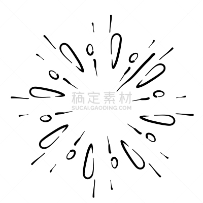 乱画,焰火,设计元素,分离着色,明亮,白色背景,对称,竞技场,复古风格,乡村风格