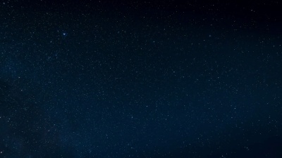 夜晚的星星，时间的流逝