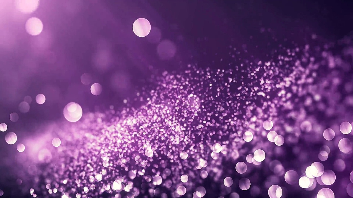  美丽的Bokeh和光束(紫色)-回路