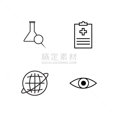 健康保健,轮廓,简单,计算机图标,生物学,商务,计算机,听诊器,生物科技,布置