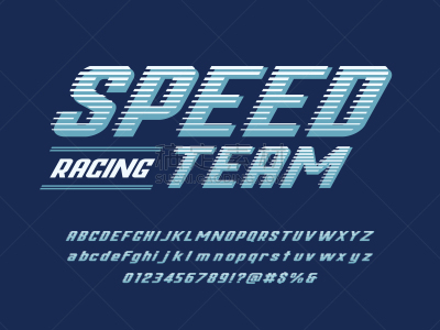 speed font
