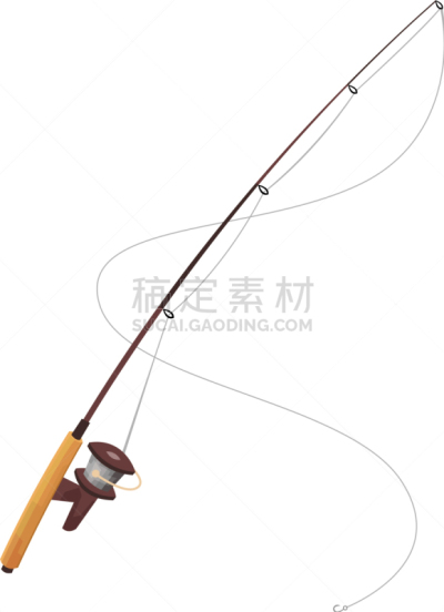 白色,分离着色,钓竿,热情,运动,现代,设备用品,杆,旋转,休闲