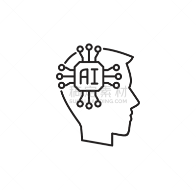 电子人,互联网,绘画插图,图标,背景聚焦,家庭,极简构图,计划书,概念象征,按键区