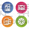 set line 3d printer laptop sim card and project