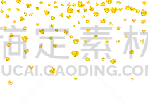 黄金,动物心脏,背景,边框,请柬,事件,传单,闪亮,爱