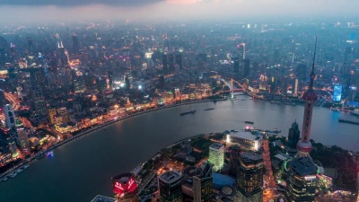上海夜空