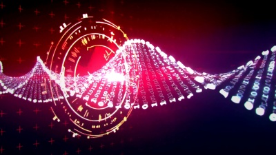 人工二元DNA双螺旋分子数据扫描