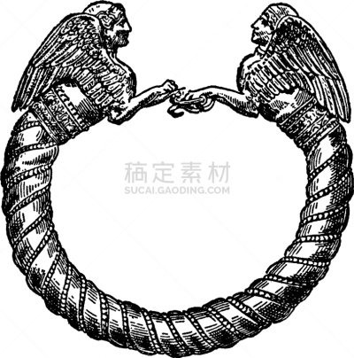 手镯,雕刻图像,白色,矢量,图像,黑色,复古