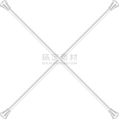 横越,转动棒,两个物体,白色,专心,鼓手队长,运动,技能,协调,旋转