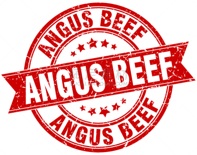 橡皮章,阿伯丁安格斯牛,牛肉,圆形,缎带,分离着色,红色,乐队,剥皮器,模板