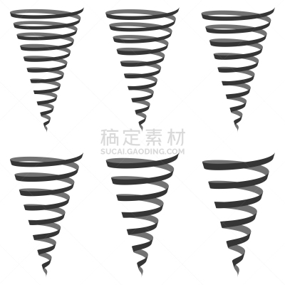 龙卷风,矢量,漩涡形,计算机图标,飓风,标志,缎带,气候,推斯塔,极限运动