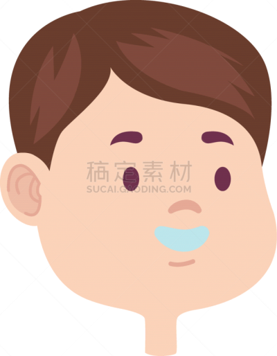 男孩,可爱的,动画片,人的脸部,商务,人,肖像,图像,微笑,违约