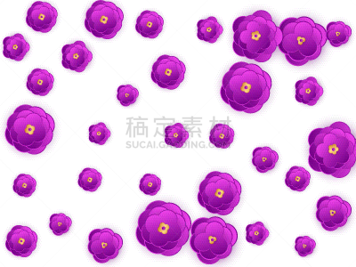 紫色,抽象,背景,纸,分离着色,白色,折纸工艺,花,问候