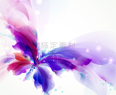 紫色,蓝色,抽象,蝴蝶,活力,华丽的,计划书,自然美,涂料,绘制