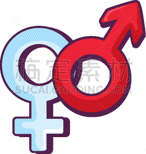 男性,女性标志,分离着色,男孩,轮廓,男人,概念,女性特质,卫生间,女人