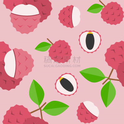荔枝,壁纸,裹住,四方连续纹样,矢量,水果,图像,背景幕,式样,设计