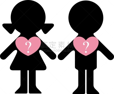 男孩,问号,女孩,动物心脏,分离着色,男人,图像,婚礼,女人,爱