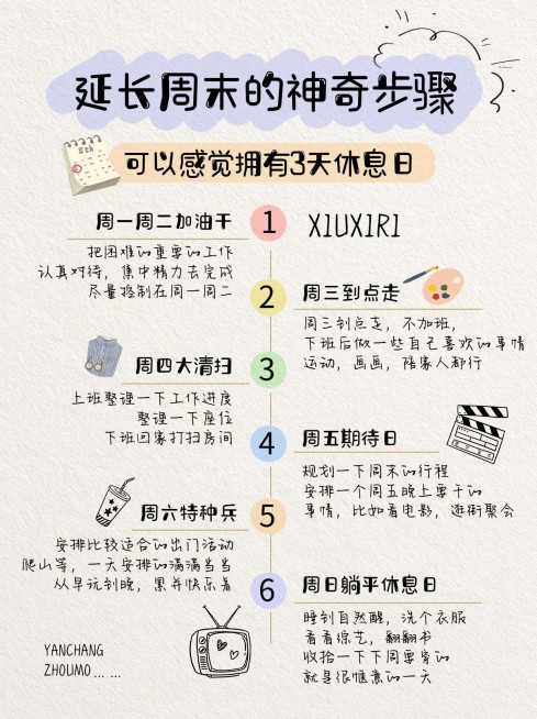 日常生活经验分享手帐风小红书封面预览效果