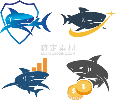 商务,品牌名称,盾,鲨鱼,野生动物,模板,哺乳纲,动物,设计,布置