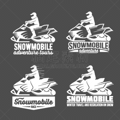 雪上汽车运动,人,冬天,迅速,雪,品牌名称,证章,布置,休闲,追击