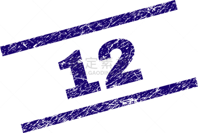 划痕,海豹,数字12,纹理效果,橡皮章,一打鸡蛋,平衡,肮脏的,设计