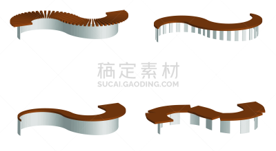 矢量,公园,长椅,三维图形,新的,易接近性,背景聚焦,园林,舒服,野餐