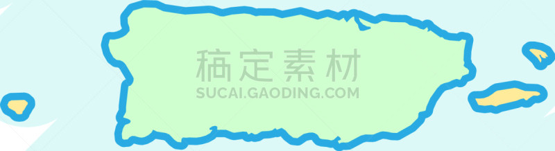 波多黎各,图标,轮廓,白色,城镇,边界,英格兰,图表