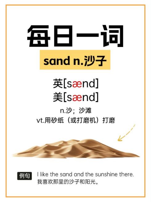 教育每日单词打卡小红书配图aigc预览效果