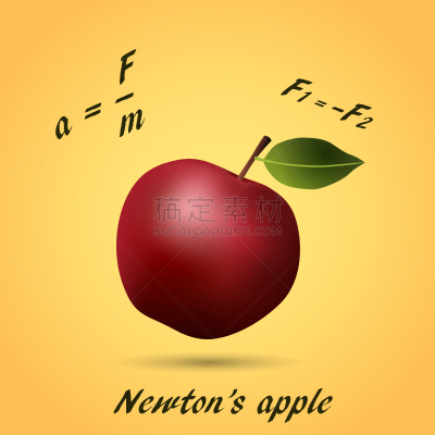数学符号,苹果,公式,理论设计标签,智慧,图像,矢量,水果,做,教育