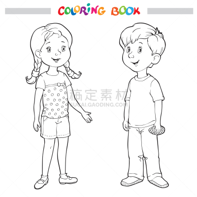 女孩,彩色书,戒童,计划书,小的,涂料,艺术品,儿童,绘制,着色
