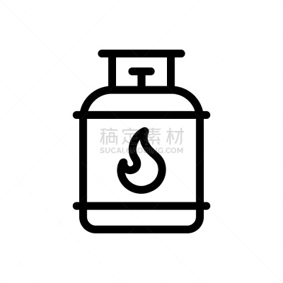 天然气,风险,职权,红色,符号,大篝火,概念,圆柱体,图像,烹调