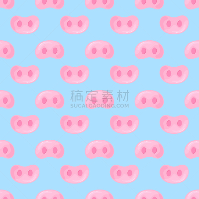 裹住,猪嘴,猪,礼物,四方连续纹样,东方人,粉色,包装纸,式样,可爱的