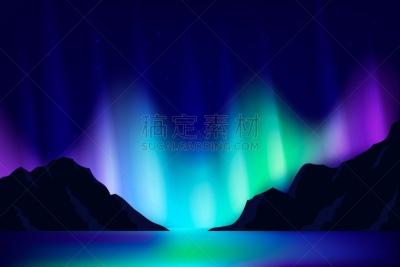 北极光,背景,夜晚,深的,秘密,自然,条纹,暗色,天文学,图像
