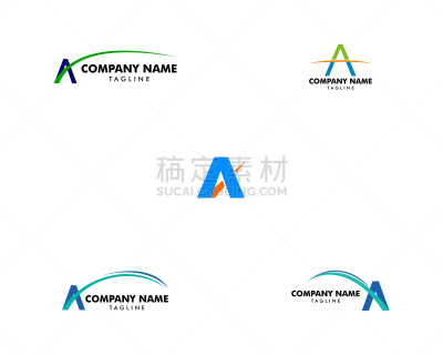 英文字母A,模板,品牌名称,布置