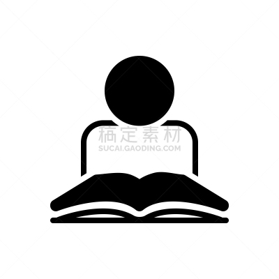 书,人,符号,开着的,计算机图标,图像,知识,品牌名称,矢量,学生